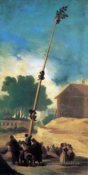 Le Pôle Gras Francisco de Goya Peinture à l'huile